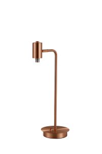 Parmingiano Adjustable Table Lamp Without Shade, 1 x G9, Antique Copper
