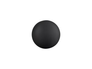 Parmingiano Replacement 12cm Round Black Frosted Glass