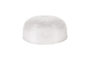 Peninaro Round 26.5cm Prismatic Effect Clear Glass (B), Lampshade