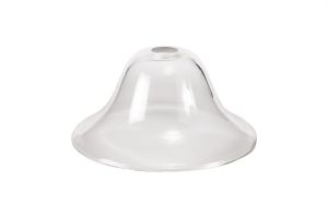 Peninaro Smooth Bell 30cm Clear Glass (D), Lampshade