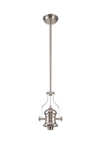 Peninaro (FRAME ONLY) Multi Height Pendant, 1 x E27, Polished Nickel