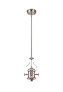 Peninaro (FRAME ONLY) Pendant, 1 x E27, Polished Nickel