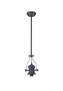 Peninaro (FRAME ONLY) Multi Height Pendant, 1 x E27, Graphite
