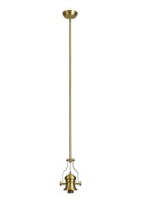 Peninaro (FRAME ONLY) Pendant, 1 x E27, Satin Gold