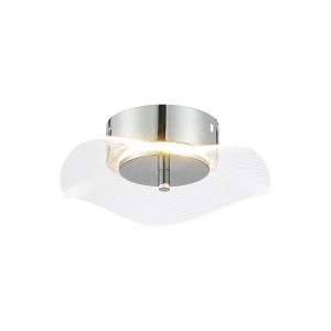 Biham Wall Light, 1 x 6W LED, 4000K, 460lm, Polished Chrome, 3yrs Warranty