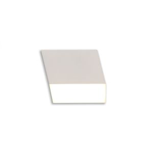 Polpette Spotlight 10.5cm Square 1 x 10W LED, 3000K, 700lm, Sand White, 3yrs Warranty