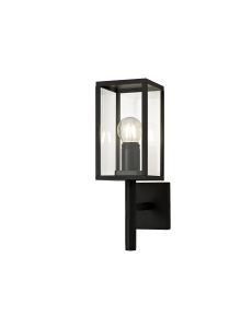 Primavera Upward Wall Lamp, 1 x E27, IP54, Graphite Black, 2yrs Warranty