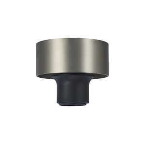 Konos 10cm Ceiling Light (FRAME ONLY), 1 x E27, Satin Nickel