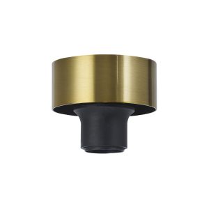 Konos 10cm Ceiling Light (FRAME ONLY), 1 x E27, Brass