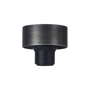 Konos 10cm Ceiling Light (FRAME ONLY), 1 x E27, Aged Pewter