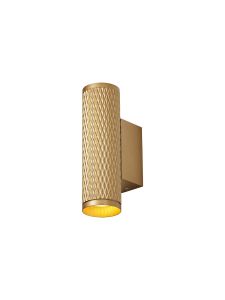 Seaford Wall Lamp, 2 x GU10, Champagne Gold