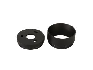Seafood 2cm Face Ring & 1cm Back Ring Accessory Pack, Sand Black