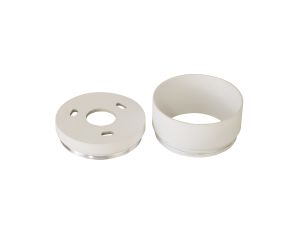 Seafood 2cm Face Ring & 1cm Back Ring Accessory Pack, Sand White