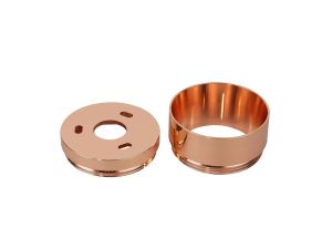 Seaford 2cm Face Ring & 1cm Back Ring Accessory Pack, Rose Gold