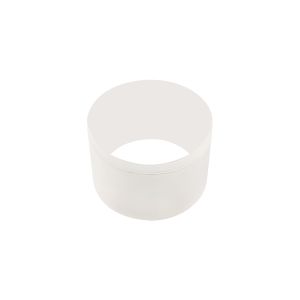 Seaford 2cm Face Ring Accessory, Frosted Acrylic