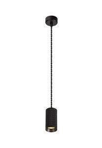 Seafood 6.5cm 1 Light 11cm Pendant Light GU10, Sand Black