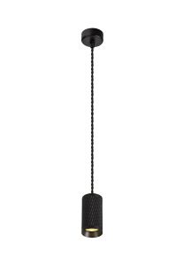 Seaford 1 Light 11cm Pendant Light GU10, Sand Black