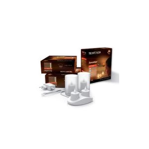 Sensation LED Tealight Kit 2x0.1W, 16lm, 3000K (White Finish), 3yrs Warranty
