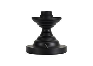 Amara Table Lamp Without Shade, 1 x E27, Matt Black