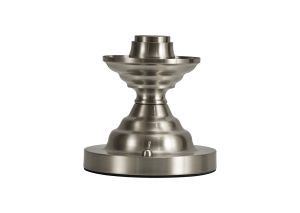 Amara Table Lamp Without Shade, 1 x E27, Satin Nickel
