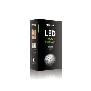 LED Adjustable Downlight 3x1W Kit 30°