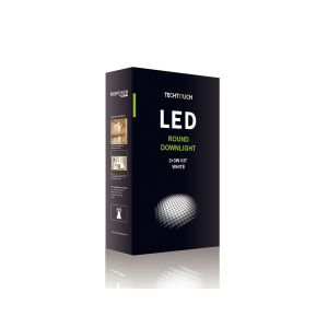 LED Adjustable Downlight 2x3W Kit 30°