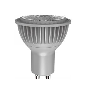 Truevision LED GU10 Dimmable 7W White 6400K 36° 450lm (Metallic Grey)