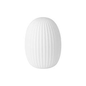 Urasawa 20cm Almond Ribbed Glass (F), Opal