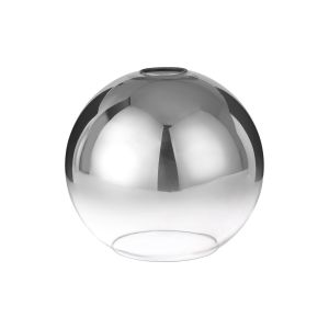 Urasawa 25cm Globe Glass (B), Smoke Fade/Clear