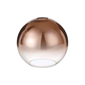 Urasawa 25cm Globe Glass (B), Copper Fade/Clear