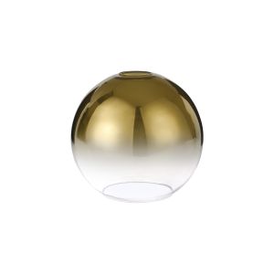 Urasawa 20cm Globe Glass (B), Gold Fade/Clear