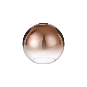 Urasawa 20cm Globe Glass (B), Copper Fade/Clear