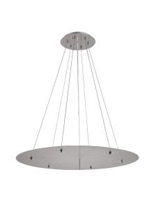 Lowan 79cm, 3m Polished Chrome/Silver, Suspension Plate c/w Power Cable For Lowering Flush Fittings, Max Load 40kg (ONLY TESTED FOR OUR PRODUCTS)