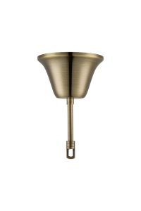 Additions 120mm Bell Cup Antique Brass, c/w Hook Plate & Rod