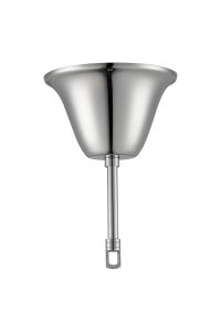 Additions 145mm Bell Cup Polished Chrome, c/w Hook Plate & Rod