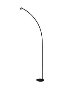 Africa 1 Light 2.5m Floor Lamp, 8W LED, 3000K, 620lm, Black, 3yrs Warranty