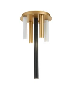 Rita 30cm Round 5 Ceiling Light, 25W LED, 4000K, 1625lm, IP44, Satin Gold/Satin Black/Satin White, 3yrs Warranty