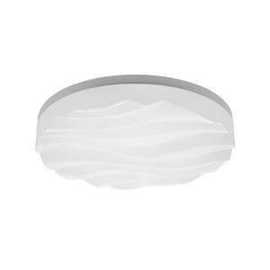 Arena Ceiling/Wall Light Medium Round 36W LED IP44 3000K,3240lm,Matt White/White Acrylic,3yrs Warranty