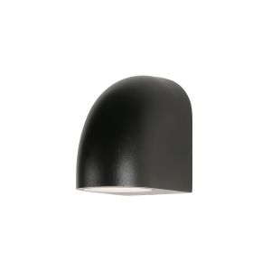 Baldy Wall Lamp, 1 x GU10, IP65, Black, 2yrs Warranty