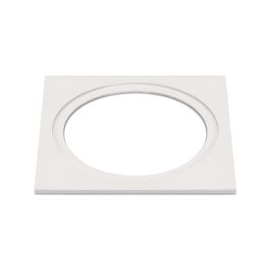 Bania S 90x90mm White Square Frame Suitable For Bania, Bania A and Bazi Downlight