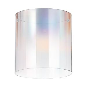 Brandroot Iridescent/Clear Fading Glass 20cm
