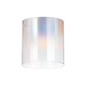Brandroot Glass Iridescent Fade/Clear Fading Glass 15cm