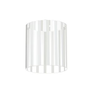 Brandroot Ribbed 140 x 150mm Glass, Wide Inner Lines, Frosted/Clear