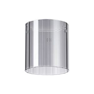 Brandroot Ribbed 140 x 150mm Glass, Wide Inner Lines, Smoke