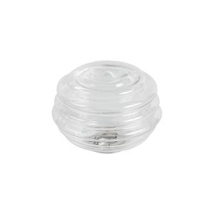 Corte 16cm Round (A) Clear Rippled Glass Shade