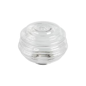 Corte 18cm Round (A) Clear Rippled Glass Shade