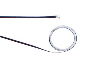 Cavo 1m 5 Core 0.5mm (20 AWG) Cable Suitable For RGBW LED Strip (qty ordered will be supplied as one continuous length)
