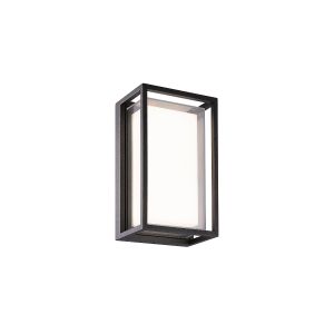 Chamonix Rectangular Ceiling/Wall Light, 9W LED, 3000K, 725lm, IP65, Anthracite, 3yrs Warranty