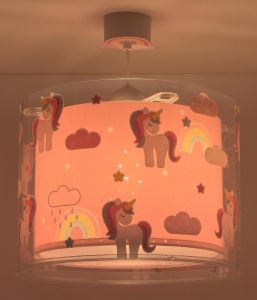 UNICORNS Childrens Pendant Lamp 1xE27