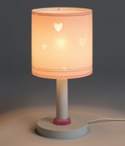 SWEET DREAMS Childrens Table Lamp 1xE14 PINK